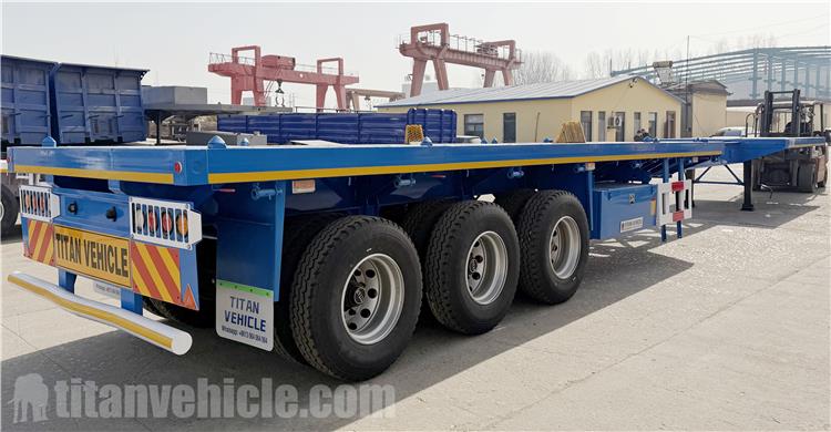 3 Axle Extendable Flatbed Trailer for Sale In Nigeria