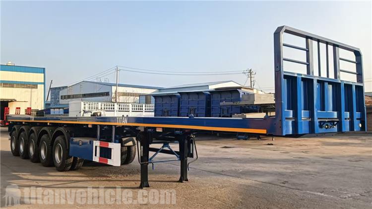 5 Axle Flatbed Semi Trailer for Sale In Aruba
