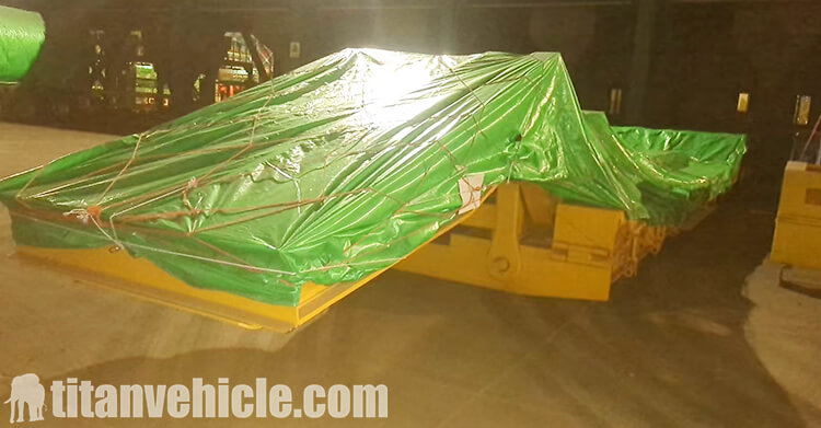 3 Axle Detachable Gooseneck Lowboy Trailer for Sale in Nigeria