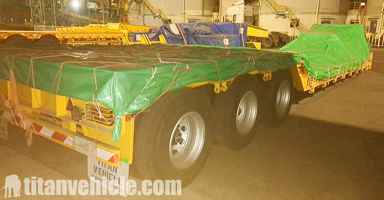 3 Axle Detachable Gooseneck Lowboy Trailer for Sale in Nigeria