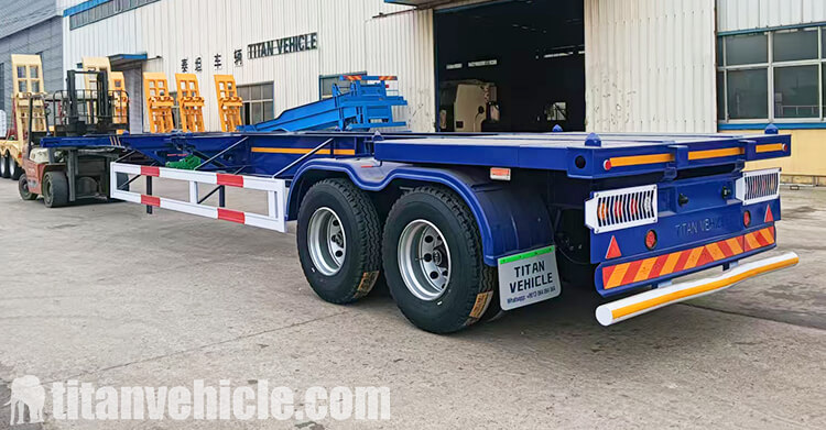2 Axle 40 Ft Container Chassis Trailer for Sale in Jamaica
