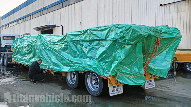 2 Axle Low Bed Trailer for Sale in Sierra Leone
