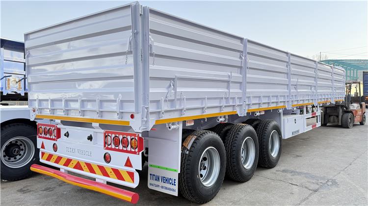 60 Ton Side Wall Trailer for Sale In Tanzania
