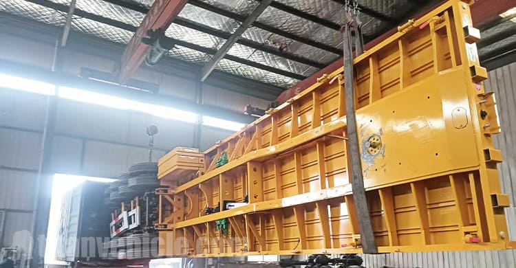 4 Axle Semi Truck Flatbed Trailer Price in Mali