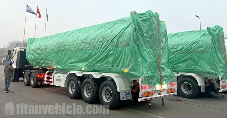 3 Axle Diesel Fuel Tanker Trailer for Sale in Peru