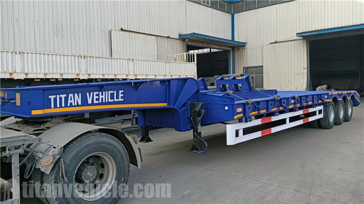 3 Axle 80 Ton Low Bed Trailer for Sale In Nigeria