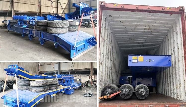 40Ft Low Bed Trailer Price in Senegal