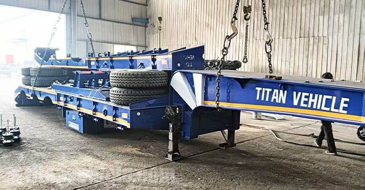 40Ft Low Bed Trailer Price in Senegal