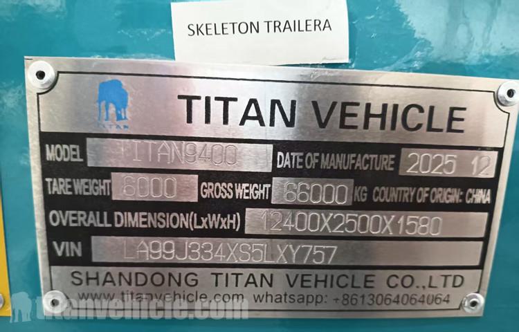 Tri Axle 40FT Container Chassis Trailer for Sale in Côte d'Ivoire
