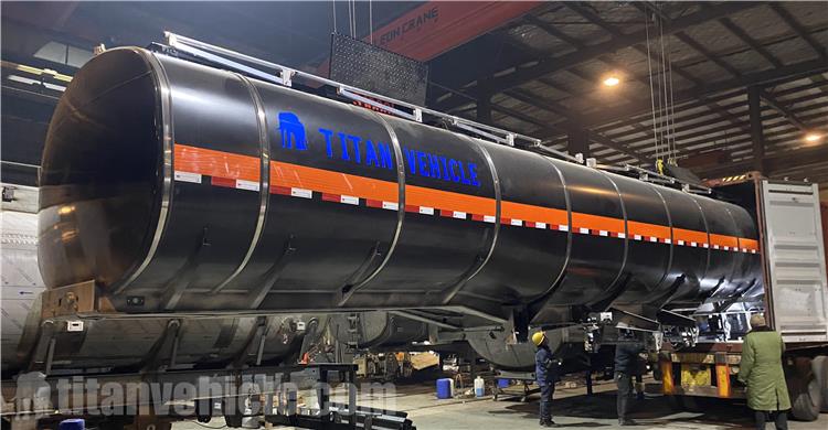 Tri Axle Asphalt Tanker Trailers for Sale In Nigeria