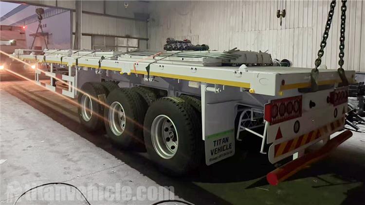 3 Axle 60 Ton Fence Semi Trailer for Sale In Kenya
