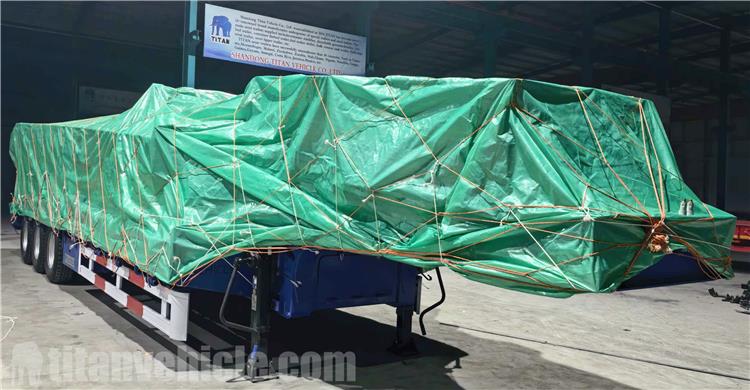 Tri Axle 80 Ton Low Bed Truck for Sale In Congo