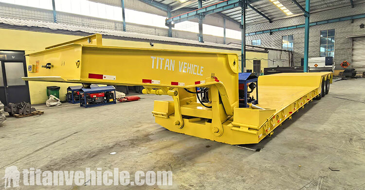3 Axle Detachable Gooseneck Lowboy Trailer for Sale in Ghana