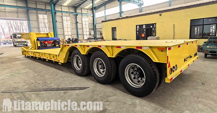 3 Axle Detachable Gooseneck Lowboy Trailer for Sale in Ghana