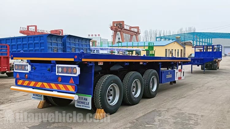 Extendable Flatbed Trailer for Sale in Senegal
