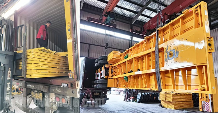 Tri Axle Dropside Trailer for Sale in Zambia