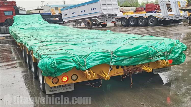 4 Line 8 Axle Low Bed Trailer for Sale In Cameroon