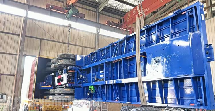 4 Axle 40 Foot Semi Flatbed Trailer for Sale in Ghana