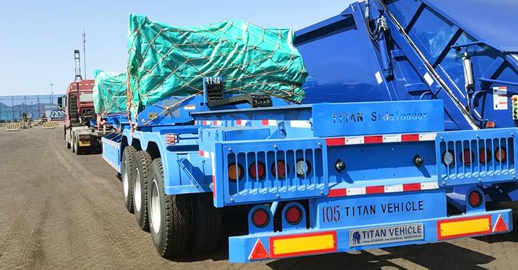 40 Ft Container Side Loader for Sale in Papua New Guinea