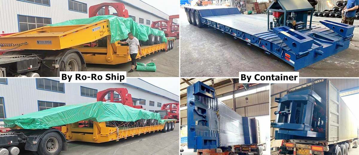 3 Axle Lowboy Trailer Available at Discount Price: 24000 USD