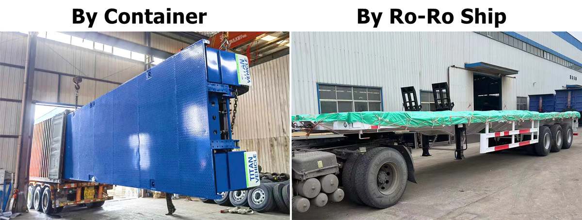 4 Axle Flatbed Trailer Available Discount Price 11000 USD