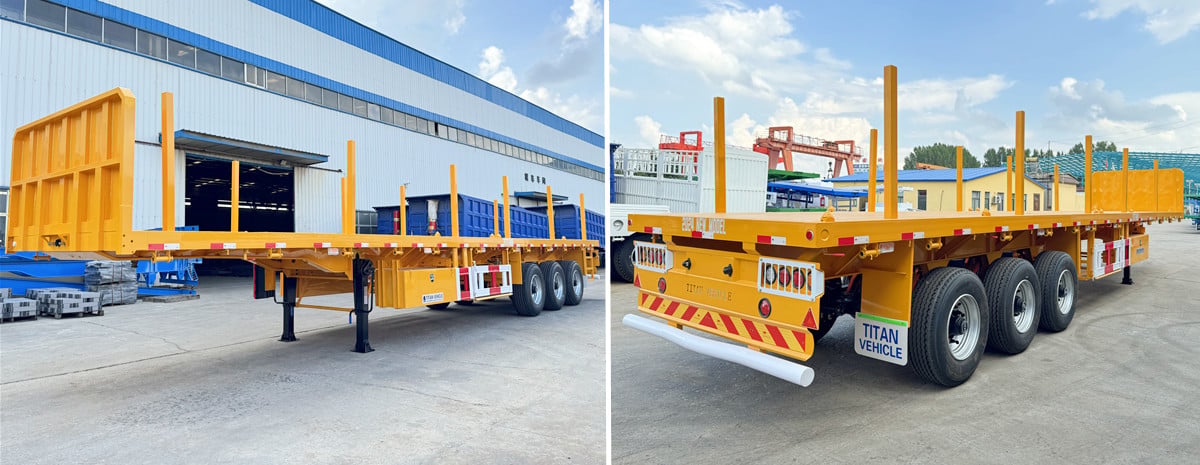 TITAN Flatbed Trailer On Sale Discount Price
