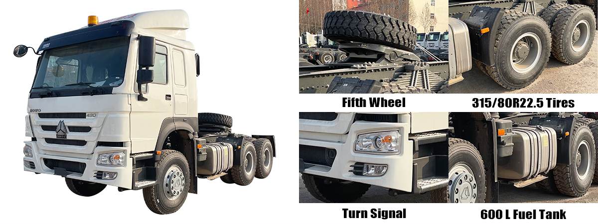 Limited Time Offer: Get Your Sinotruck Howo 430 Hp Tractor Truck FOB Price: 35000 USD