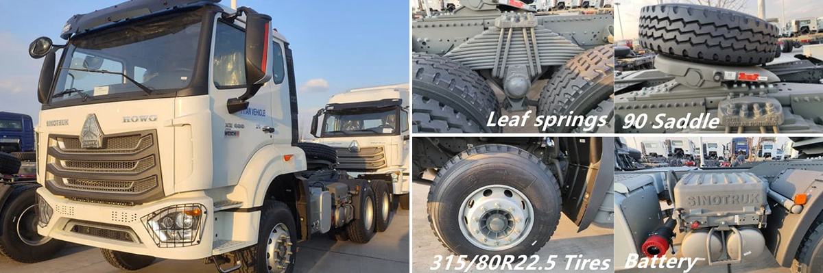 Ready-to-Ship Sinotruk Howo nx Tractor Head FOB Price: 37100 USD