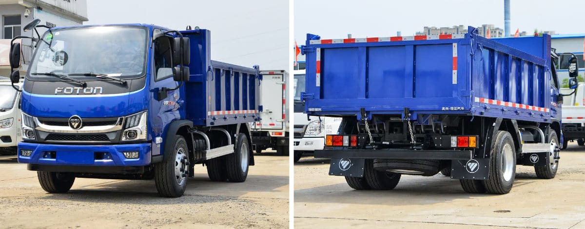 Foton 4x2 Dump Truck Fast Shipment Available FOB 23200 USD