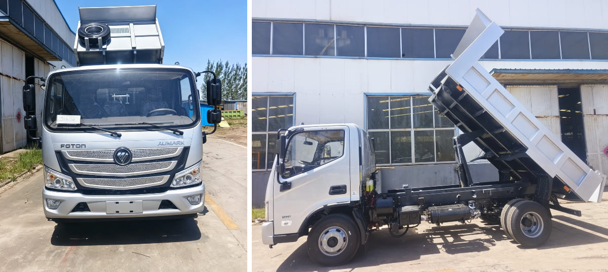 Export Ready Foton 4x2 Dump Truck at Promotional FOB Price 17600 USD