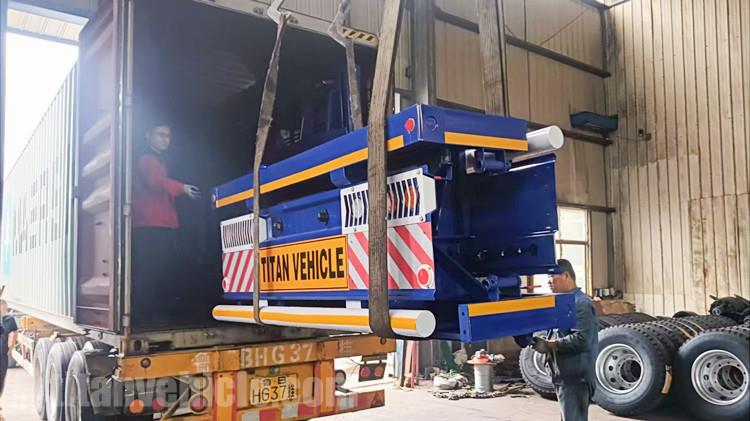 Tri Axle Flatbed Semi Trailer for Sale in Philippines