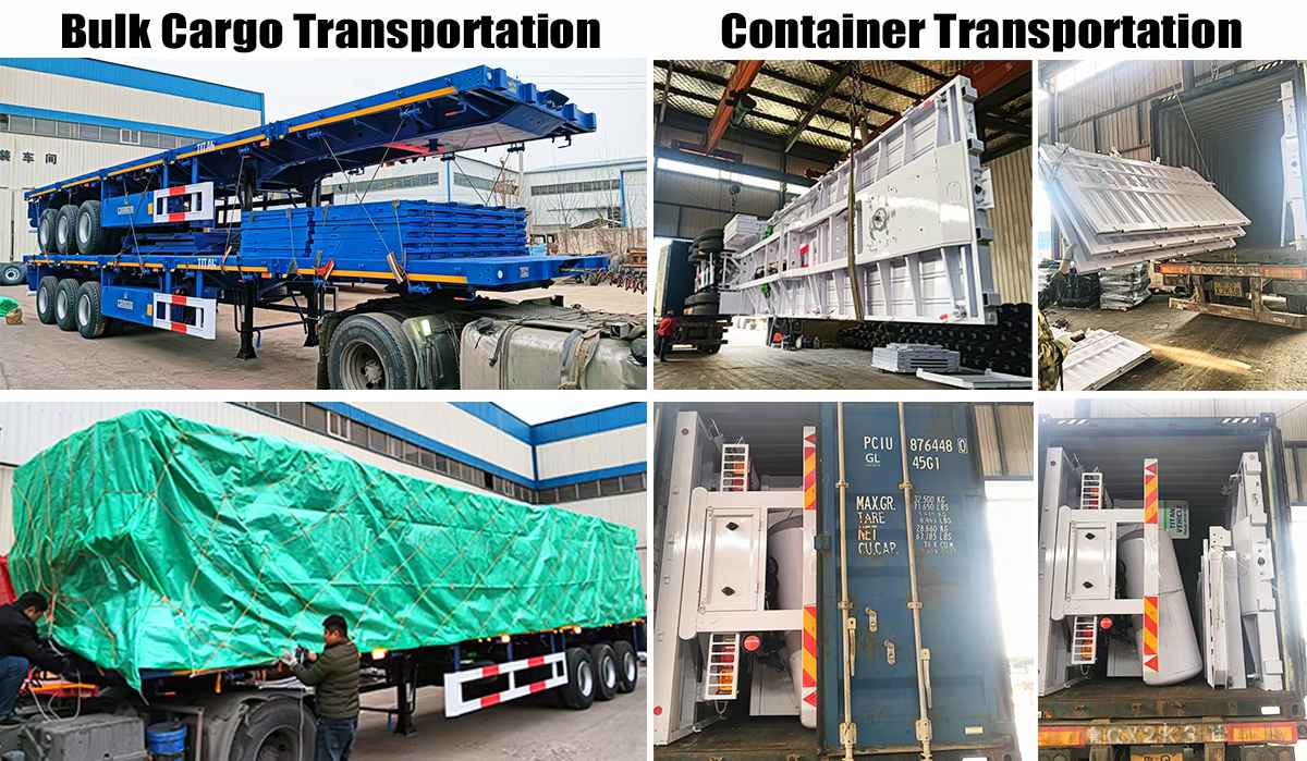 Promotion! Titan 3 Axle Side Wall Semi Trailer for Sale