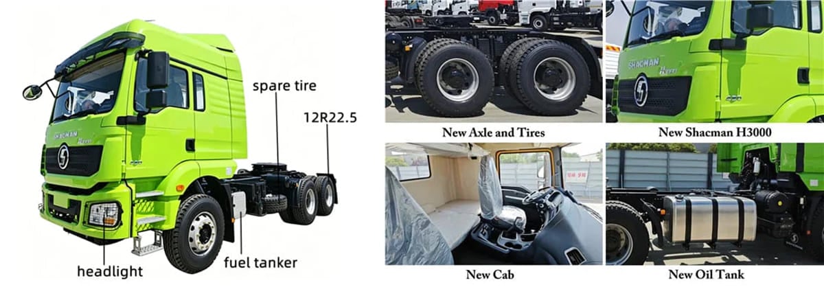 Super Deal! Used Shacman H3000 Tractor Truck In Stock Now FOB 16,000 USD