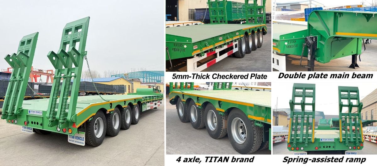 Discount Prices! TITAN Lowbed Trailers Available