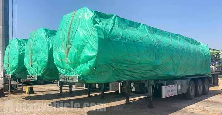 45000 Liters Oil Tanker Trailer for Sale in Tanzania