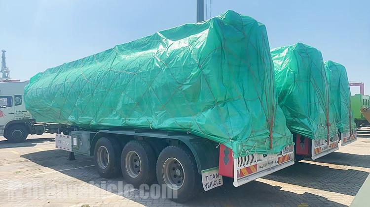 45000 Liters Oil Tanker Trailer for Sale in Tanzania