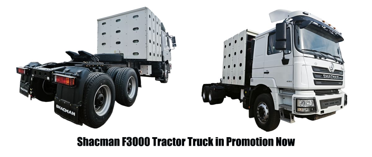 Special Offer: CNG Shacman F3000 Tractor Trucks Ready for Immediate Delivery FOB 60500 USD
