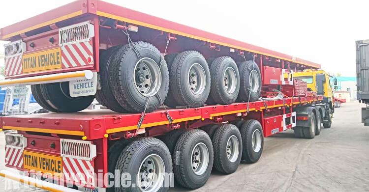 3 Axle Dropside Trailer for Sale in Mozambique