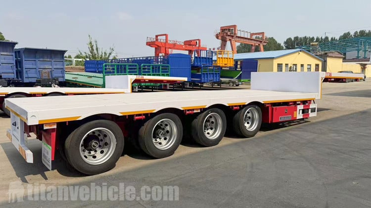 4 Axle Step Deck Trailer for Sale in Senegal