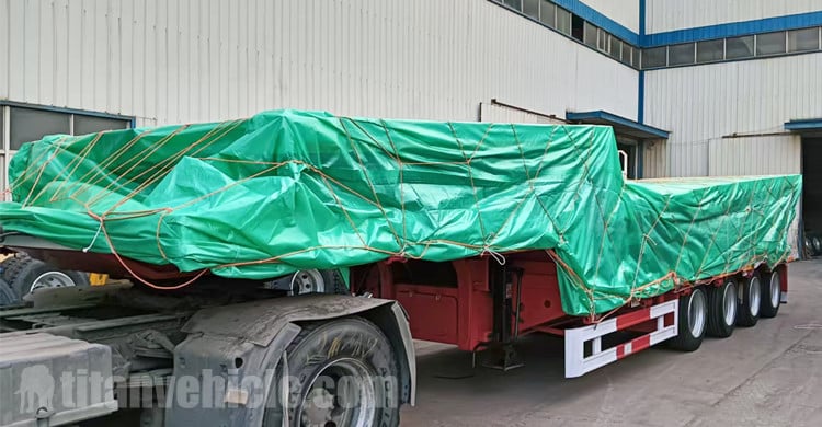 4 Axle Step Deck Trailer for Sale in Senegal