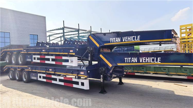 3 Axle 80 Ton Drop Dek Trailer for Sale In Cameroon