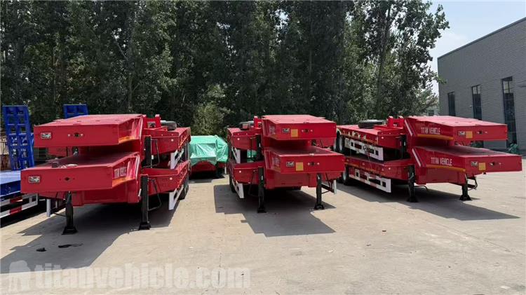 20 Utins Lowbed Truck Trailer for Sale In Burkina Faso