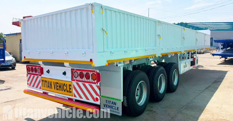 Tri Axle Dropside Trailer for Sale in Zambia