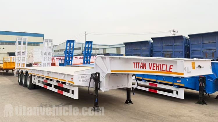 3 Axle Lowbed Trailer Truck for Sale in Sierra Leone