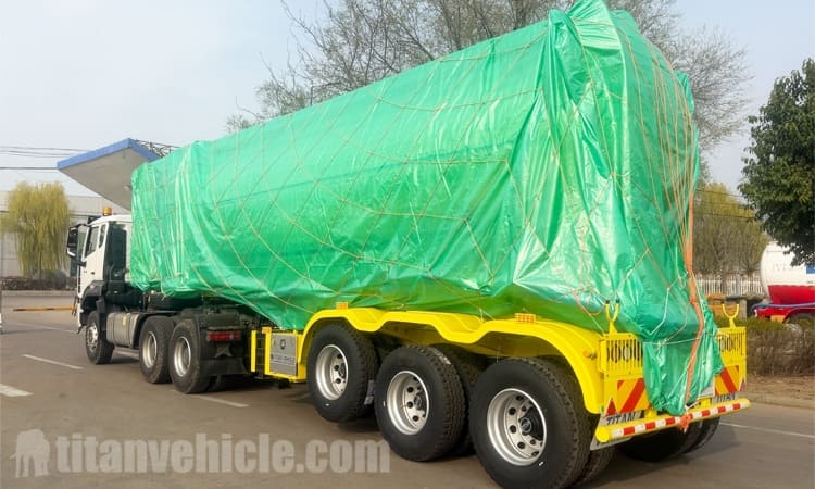 35 CBM Dry Bulk Tanker Trailers for Sale in Guyana