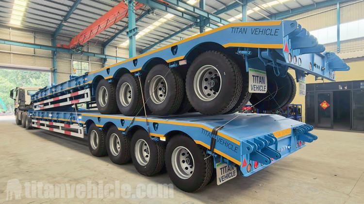4 Axle 16M Semi Low Bed Trailer for Sale in Zimbabwe