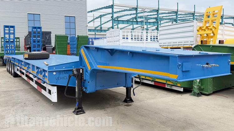 4 Axle 16M Semi Low Bed Trailer for Sale in Zimbabwe