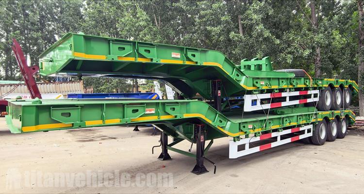 Tri Axle Stepdeck Trailer for Sale in Papua New Guinea