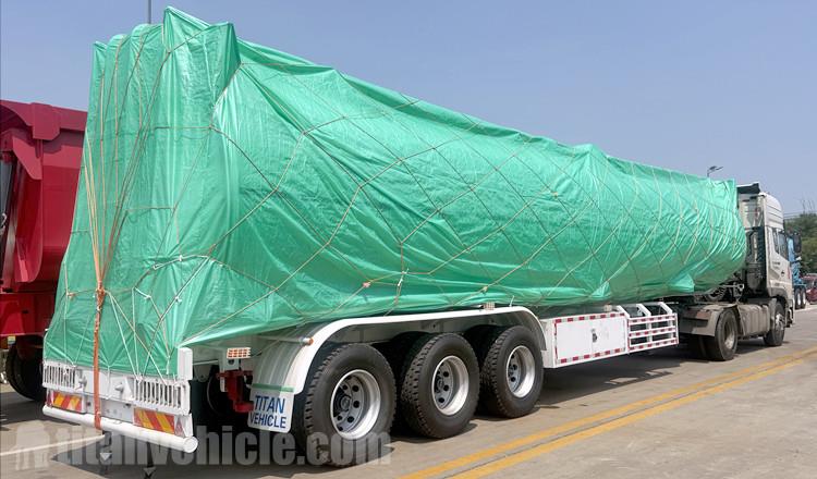Tri Axle Oil Tanker Semi Trailer for Sale in Congo