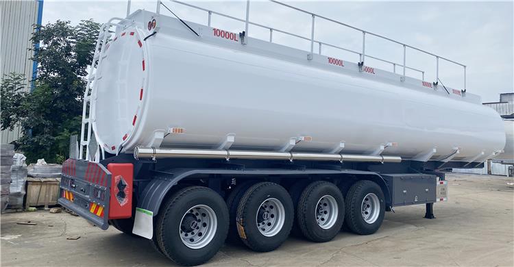 4 Axle Palm Oil Tanker Trailer for Sale In Ghana